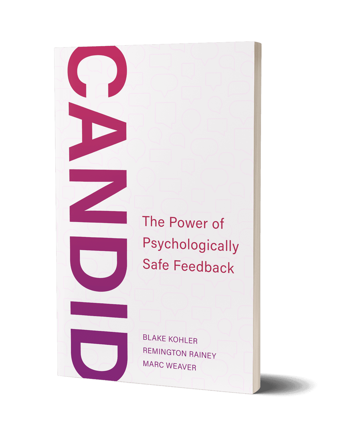 CANDID Book Cover - Psychologically Safe Feedback Guide
